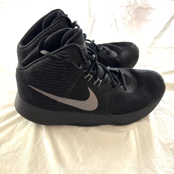 Nike Air Precision ll NBK Black Basketball Sneakers shoes SZ 7 NWOT main image 5